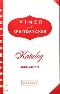 Viner och spritdrycker. Katalog. Sortiment C.