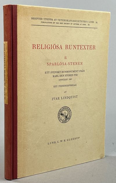 Religiösa runtexter. II. Sparlösa-stenen. Ett…