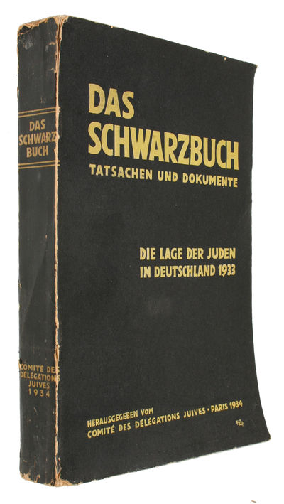 DAS SCHWARZBUCH. Tatsachen und Dokumente. Die…
