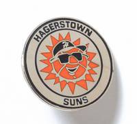 [Baseball]: Hagerstown Suns pinback
