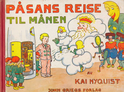 Påsans reise til månen. Eventyr i skuespillform…