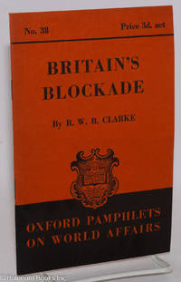 cover of Britain's Blockade