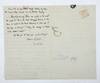 View Image 2 of 2 for Autograph letter, signed (