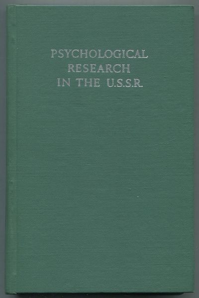 Psychological Research in the U.S.S.R.: Volume 1