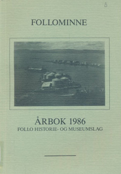 FOLLOMINNE.  Nummer 24. Årbok 1986.