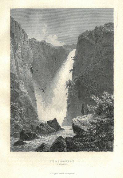 Vöringsfos in Norwegen.