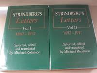 image of Strindberg's Letters; TWO VOLUME SET