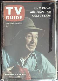TV Guide March 7, 1959 Walter Brennan of "The Real McCoys"