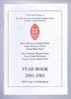 The Grand College of The Holy Royal Arch Knight Templar Priests or Order of Holy Wisdom. Year Book 2001-2002. 48th Year of Publication