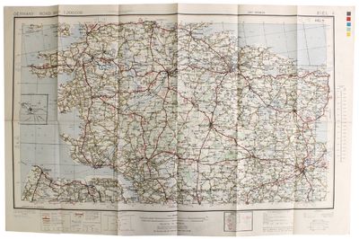 World War II Germany Road Maps Lot of 35