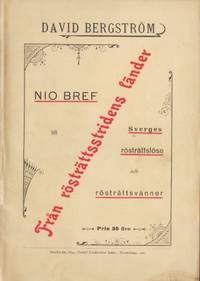 Från rösträttsstridens länder. Nio bref till…