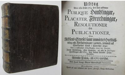 Utdrag utur alle ifrån 1764 års slut utkomne…