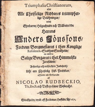 Triumphalia Christianorum, eller alle christelige…