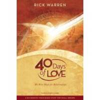 40 Days of Love Video Study Guide: We Were Made for Relationships by Warren, Rick - 2009-12-12