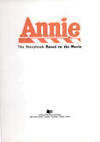 Annie The Storybook Based On The Movie