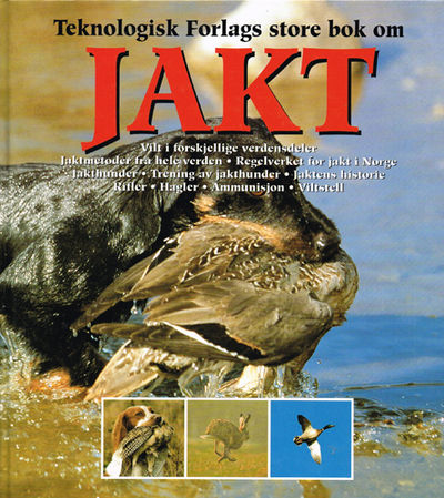 Teknologisk forlags store bok om jakt.