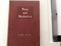 Verses and Meditations by Rudolf Steiner - 1961