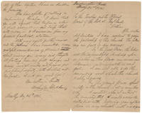 May 22, 1881. Autograph Letter to the Board of the State Street Church, Explaining the Reasons for his Resignation, 1861