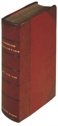 U.S. Department of Agriculture. Farmers' Bulletins Nos. 376 - 400 with Contents and Index