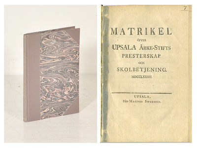 Matrikel öfver Upsala ärke-stifts presterskap och…