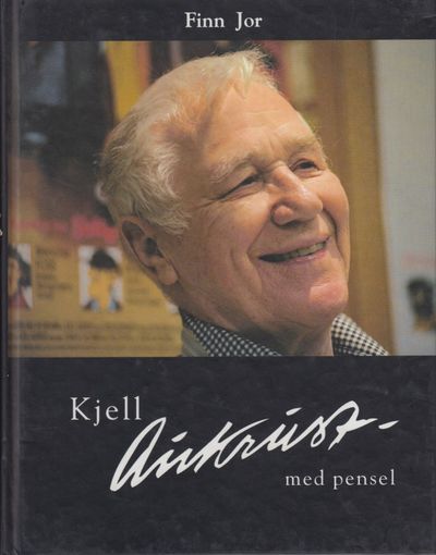 (AUKRUST, KJELL) Kjell Aukrust med pensel.