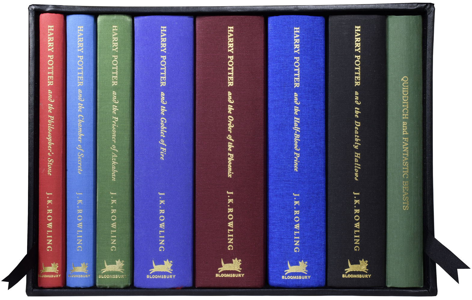 Complete set of the Harry Potter Collector's Editions. Deluxe