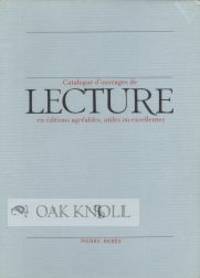 OUVRAGES DE LECTURE EN EDITIONS AGREABLES, UTILES OU EXCELLENTES