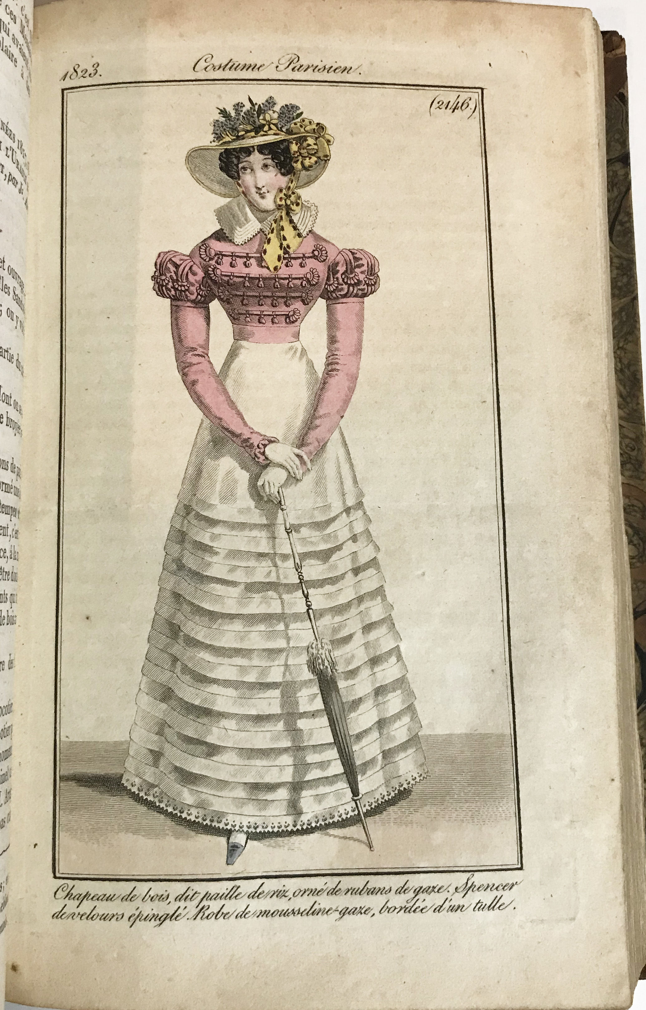 Journal des Dames et des Modes 1823 by Pierre de la Mésangère