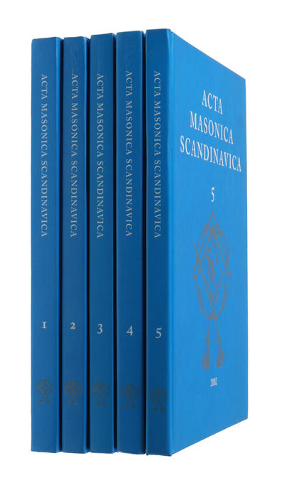 Acta Masonica Scandinavica. Vols. 1 - 20.