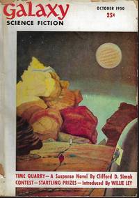 GALAXY Science Fiction: October, Oct. 1950 by Galaxy (Clifford D. Simak; Theodore Sturgeon; Katherine MacLean; Richard Matheson; Fritz Leiber; Fredric Brown; Isaac Asimov; Wily Ley) - 1950