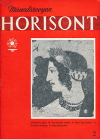 HORISONT.  Redaksjon: Ernst Sørensen, André Bjerke, Leif Wærenskjold.