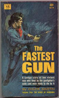 cover of 1963 Vintage Western the Fastest Gun by Chuck Martin