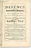 A Defence of the Late Lord Russel's Innocency, By Way of An Answer..