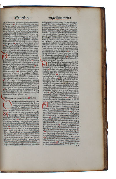 Summa theologiae - Incipit tertia pars summe sancti Thome de Aquino. Questio prima deconnenientia incarnationis. - [THE "FIVE WAYS" OF PROVING THAT GOD EXISTS] (photo 13)