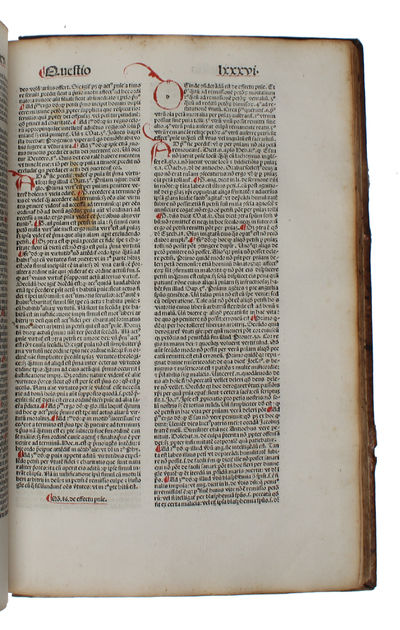 Summa theologiae - Incipit tertia pars summe sancti Thome de Aquino. Questio prima deconnenientia incarnationis. - [THE "FIVE WAYS" OF PROVING THAT GOD EXISTS] (photo 10)