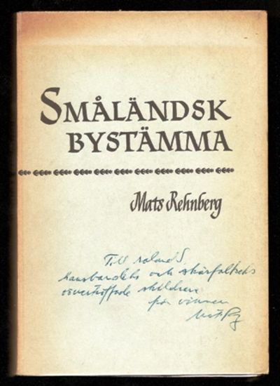 Småländsk bystämma. Östraby och Västraby i…