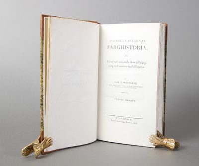 Svenska lafvarnas färghistoria, eller sättet att…