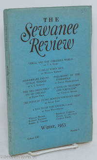 cover of The Sewanee Review: vol. 61, #1, Winter 1953: Virgil & the Christian World