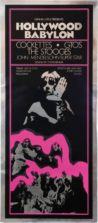Hollywood Babylon (Original poster for a 1971 concert)