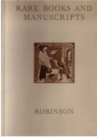 Catalogue no.83/1953: Rare Books and Manuscripts by WILLIAM H. - LONDON ROBINSON - Hardcover - from Frits Knuf Antiquarian Books (SKU: 68374)