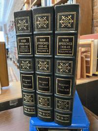 The War Speeches of Winston S. Churchill [1939-1945] Three-Volume Leatherbound Easton Press Collector's Set