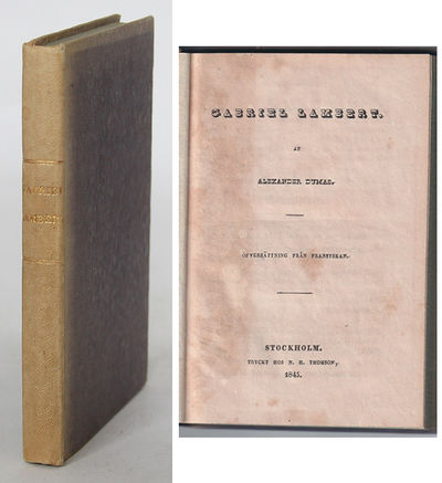 Gabriel Lambert. Öfversättning från fransyskan.