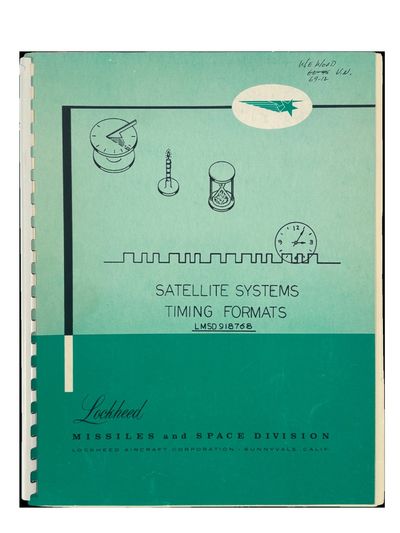 Satellite Systems Timing Formats 1961
