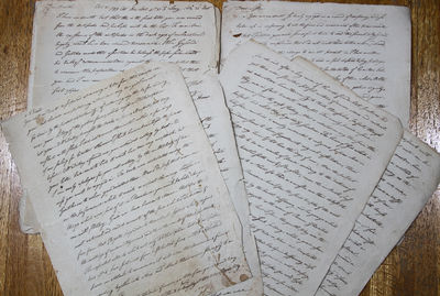 Group of Three Autograph Letters Signed written by Dr. Benjamin Bowen Carter, China Trader, and the First American to Learn Chinese written on a China Trade Voyage, Canton, New Holland, Australia, and “At Sea”, 1799-1800