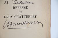 DÃ©fense de Lady Chatterley by [BENOIST-MECHIN Jacques] &LAWRENCE David Herbert - 1932