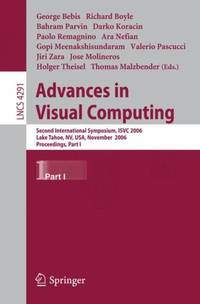 Advances in Visual Computing : Second International Symposium, ISVC 2006, Lake Tahoe, NV, USA,...