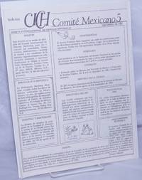 BoletÃn CICH Comité Mexicano 5 Septiembre de 1981