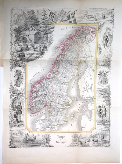 Geographisk Børnelærdom bearbeidet efter Løvenbergs “Länderfibel” af ... Med 21 af Professor P. A. Munch tegnede Karter samt Text i Vers. (photo 4)