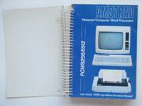 image of Amstrad PCW8256/8512 user guide - CP/M logo & word processor manual