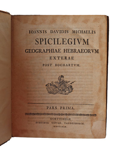 Spicilegium Geographiae Hebraeorum Exterea Post Bochartum. 2 vols. (photo 3)